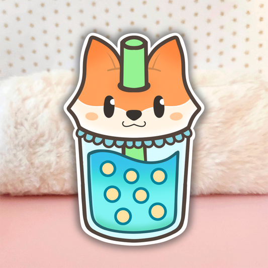 Autocollant - Bubble Foxy